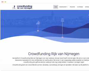 Webapplicatie crowdfunding nijmegen