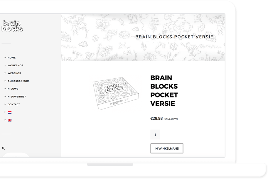 Webshop brain blocks